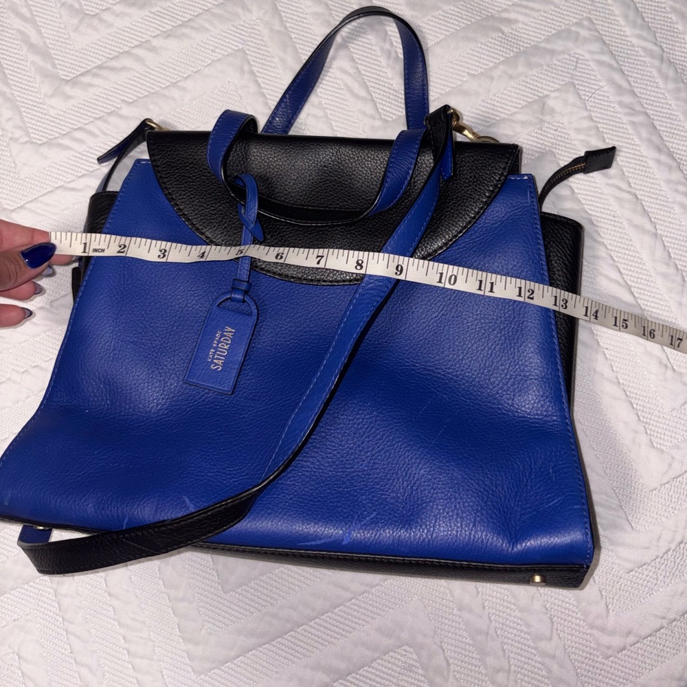 Kate spade Saturday , Stylish Black and Blue Women's leather  Bag - Picture 2 of 16